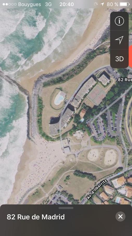 شقة بياريتز  في Petit Studio Terrasse Rez De Jardin Piscine Sur L'Ocean المظهر الخارجي الصورة
