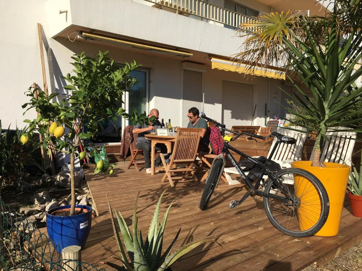 شقة بياريتز  في Petit Studio Terrasse Rez De Jardin Piscine Sur L'Ocean المظهر الخارجي الصورة